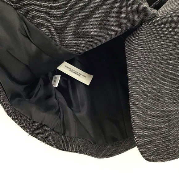 Ann Taylor One Button Tailored Blazer Jacket Career Office Casual Black Size 8P - Picture 7 of 8